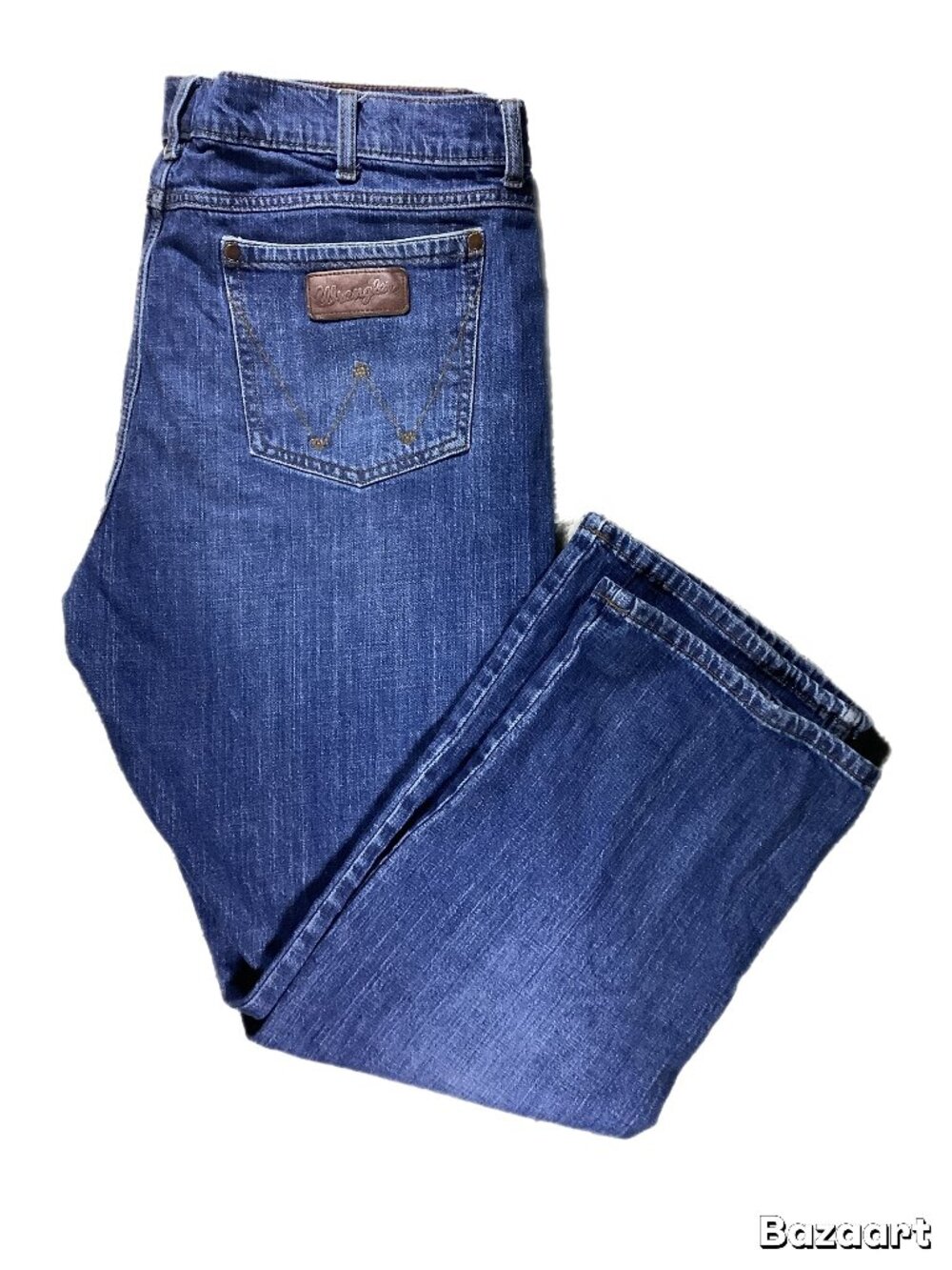 Wrangler Retro Relaxed Boot Jeans Men’s 36x34 Dark Wash Western Cowboy